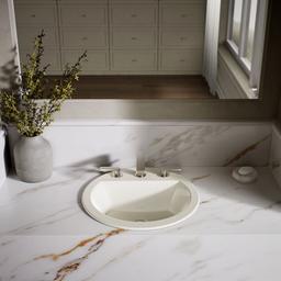 Bryant 19'' round drop-in bathroom sink - image 9