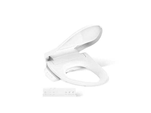 PureWash E700 Elongated bidet toilet seat with remote control