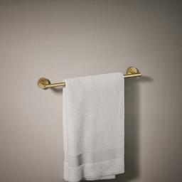 Elate 18'' towel bar - Vibrant Brushed Moderne Brass - image 2