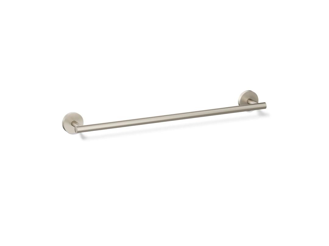 Elate 18'' towel bar - Vibrant Brushed Nickel by Kohler