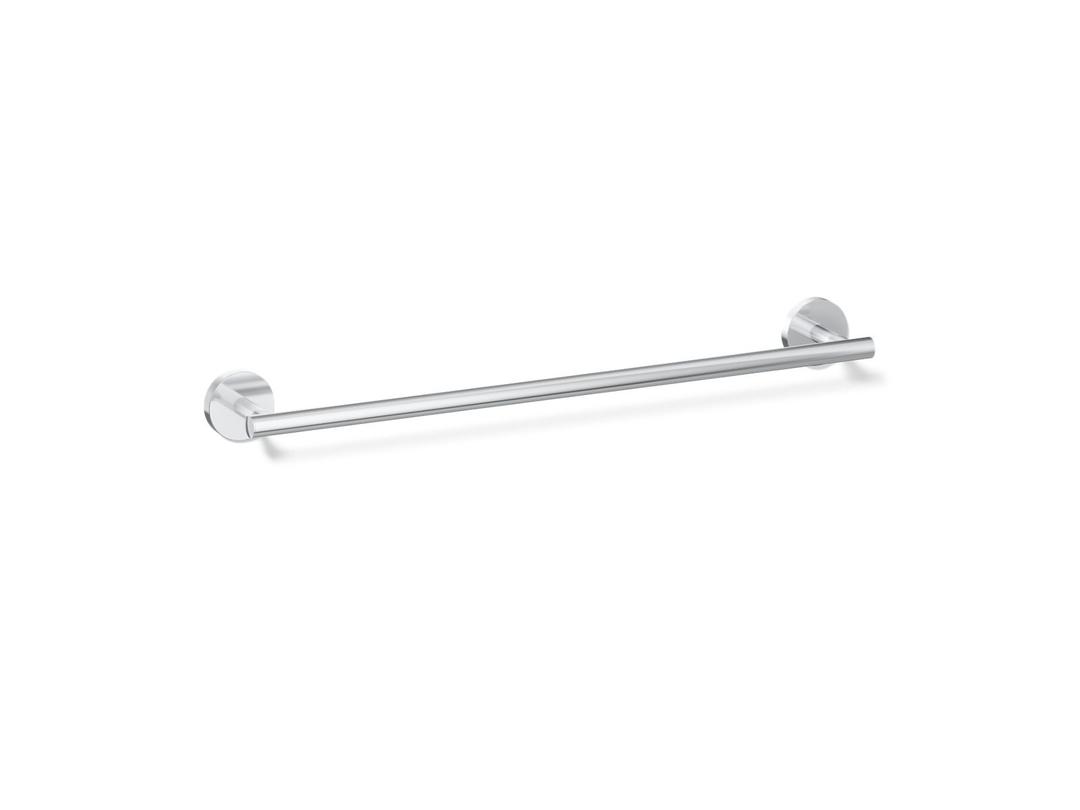 Elate 18'' towel bar - Polished Chrome by Kohler