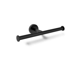 Elate Double toilet paper holder - Matte Black - image 1