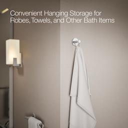 Elate Robe hook - Polished Chrome - image 4