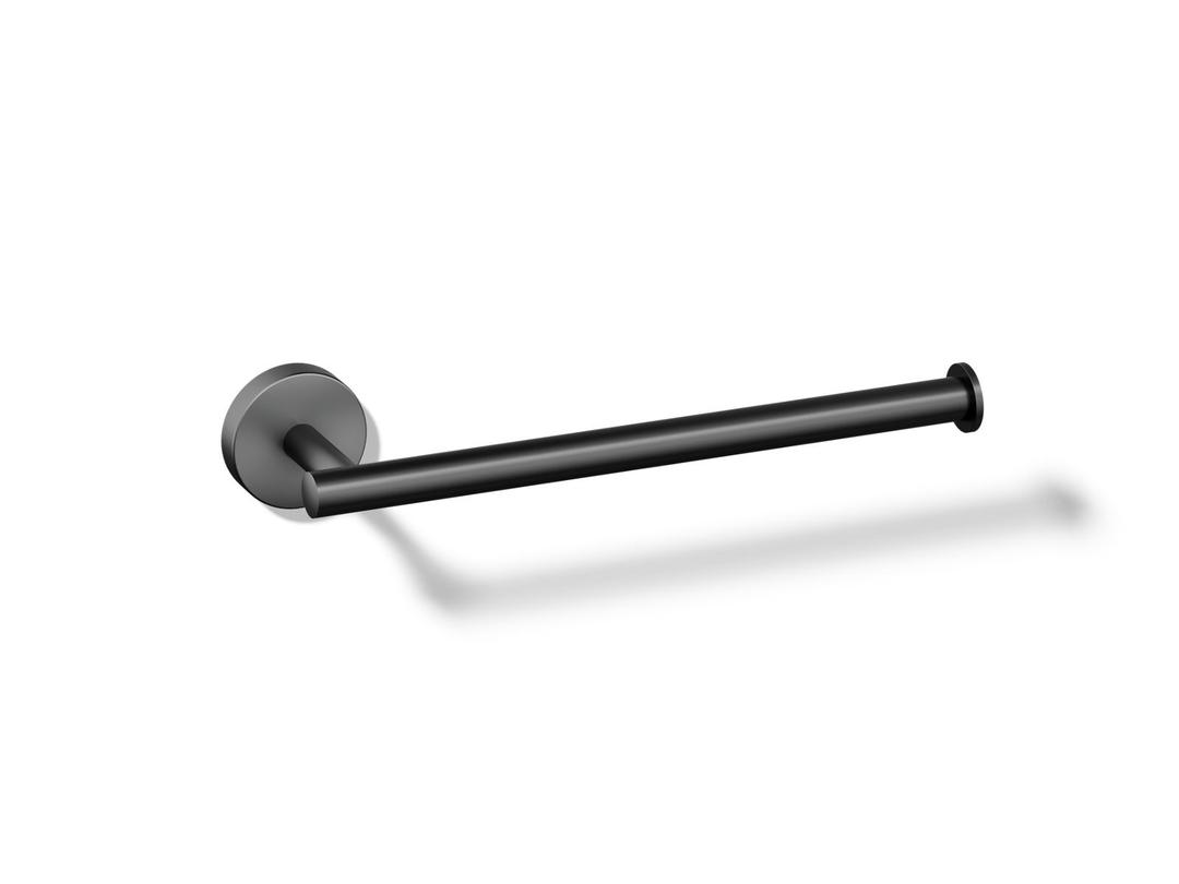 Elate 9'' towel arm - Matte Black by Kohler
