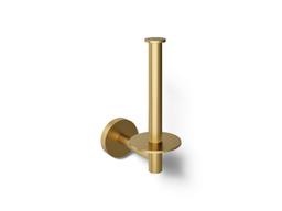 Elate Vertical toilet paper holder - Vibrant Brushed Moderne Brass - image 1