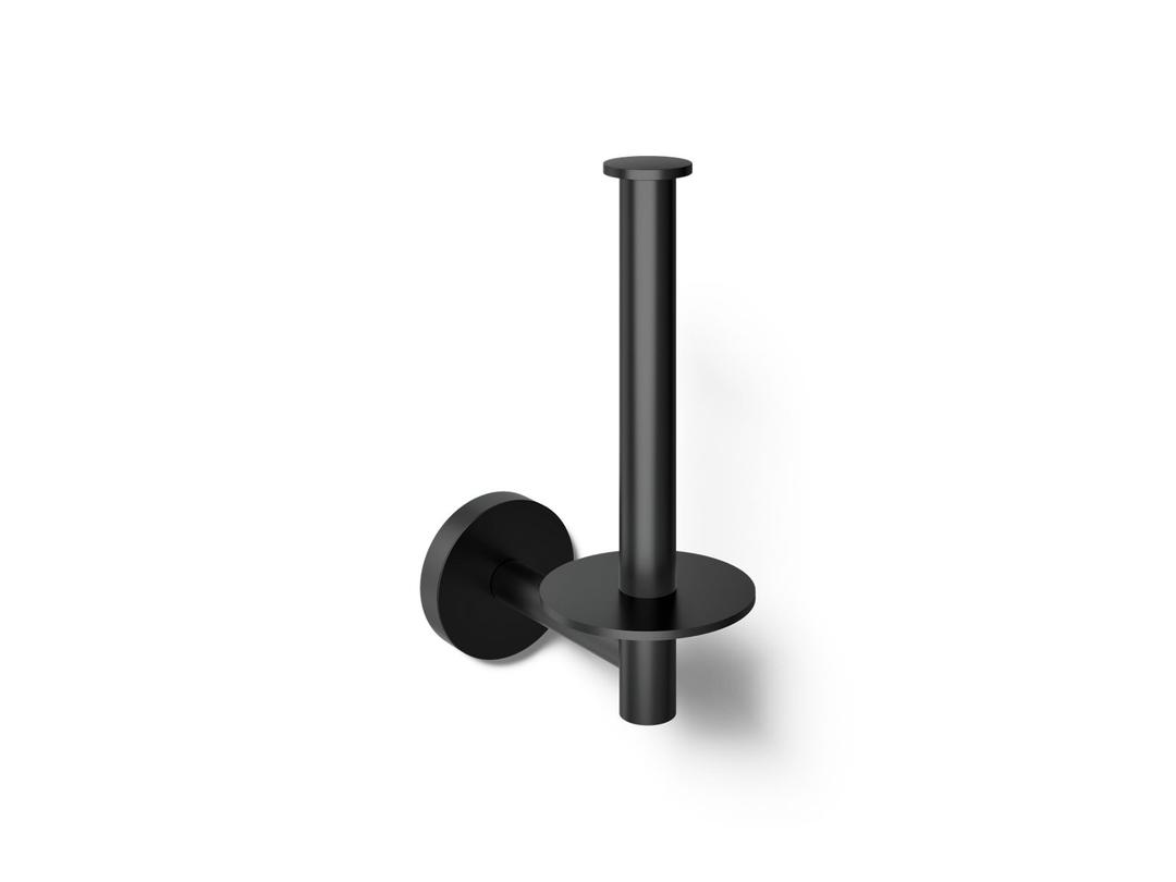 Elate Vertical toilet paper holder - Matte Black by Kohler