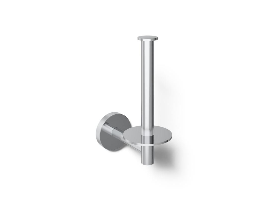 Elate Vertical toilet paper holder - Polished Chrome by Kohler