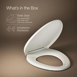 Glissade ReadyLatch Quiet-CloseE elongated toilet seat - image 6