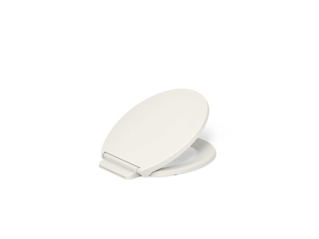 Glissade ReadyLatch Quiet-CloseE round-front toilet seat by Kohler