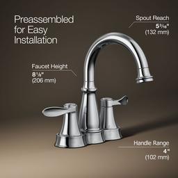 Bellera Centerset bathroom sink faucet, 1.2 gpm - image 3