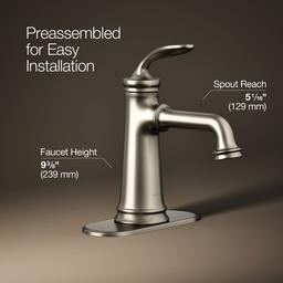 Bellera Single-handle bathroom sink faucet, 1.2 gpm - image 3