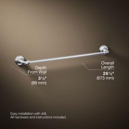 Bellera 24'' towel bar - image 3