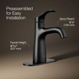 Simplice Single-handle bathroom sink faucet, 0.5 gpm - image 3