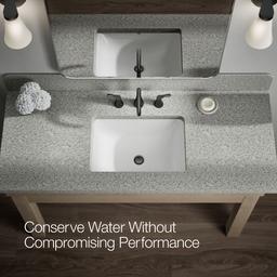 Simplice Widespread bathroom sink faucet, 0.5 gpm - image 8