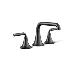 ToneE Widespread bathroom sink faucet, 0.5 gpm - Matte Black - image 1