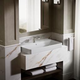 Vox 35-1/2'' rectangular vessel bathroom sink - image 4