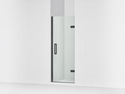 ComposedE Frameless pivot shower door, 71-5/8'' H x 27-5/8 - 28-3/8'' W, with 3/8'' thick Crystal Clear glass - image 1