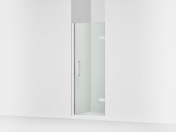 ComposedE Frameless pivot shower door, 71-5/8'' H x 27-5/8 - 28-3/8'' W, with 3/8'' thick Crystal Clear glass - image 1