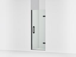ComponentsE Frameless pivot shower door, 71-5/8'' H x 27-5/8 - 28-3/8'' W, with 3/8'' thick Crystal Clear glass - image 1