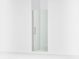 ComposedE Frameless pivot shower door, 71-5/8'' H x 29-5/8 - 30-3/8'' W, with 3/8'' thick Crystal Clear glass - image 1