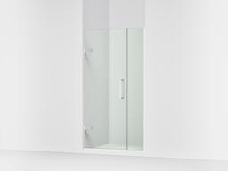 ComposedE Frameless pivot shower door, 71-9/16'' H x 39-5/8 - 40-3/8'' W, with 3/8'' thick Crystal Clear glass - image 1