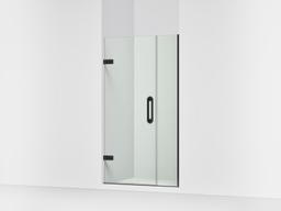 ComponentsE Frameless pivot shower door, 71-9/16'' H x 33-5/8 - 34-3/8'' W, with 3/8'' thick Crystal Clear glass - image 1