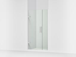 ComponentsE Frameless pivot shower door, 71-9/16'' H x 33-5/8 - 34-3/8'' W, with 3/8'' thick Crystal Clear glass - image 1