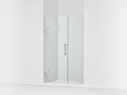 ComposedE Frameless pivot shower door, 71-3/4'' H x 45-1/4 - 46'' W, with 3/8'' thick Crystal Clear glass - image 1