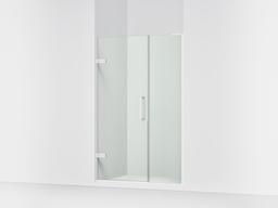 ComposedE Frameless pivot shower door, 71-3/4'' H x 45-1/4 - 46'' W, with 3/8'' thick Crystal Clear glass - image 1