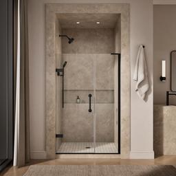 ComponentsE 71-3/4'' H pivot shower door with 3/8''-thick glass - image 4