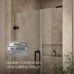 ComponentsE 71-3/4'' H pivot shower door with 3/8''-thick glass - image 9