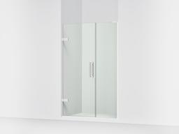 ComponentsE Frameless pivot shower door, 71-3/4'' H x 45-1/4 - 46'' W, with 3/8'' thick Crystal Clear glass - image 1