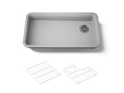 Cairn 33'' undermount single-bowl kitchen sink - image 1