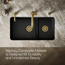 Cairn Smart Divide 33-1/2'' undermount double-bowl kitchen sink - image 4