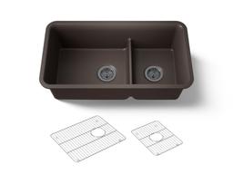 Cairn Smart Divide 33-1/2'' undermount double-bowl kitchen sink - image 1