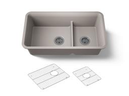 Cairn Smart Divide 33-1/2'' undermount double-bowl kitchen sink - image 1