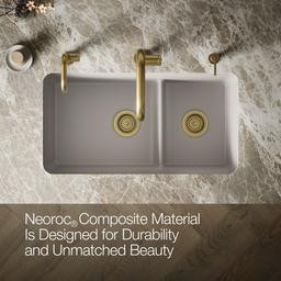 Cairn Smart Divide 33-1/2'' undermount double-bowl kitchen sink - image 4