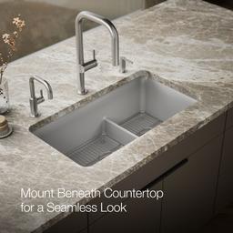 Cairn Smart Divide 33-1/2'' undermount double-bowl kitchen sink - image 6