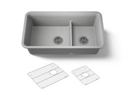 Cairn Smart Divide 33-1/2'' undermount double-bowl kitchen sink - image 1