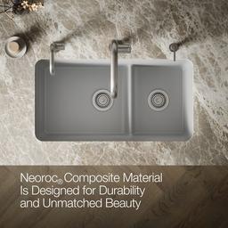 Cairn Smart Divide 33-1/2'' undermount double-bowl kitchen sink - image 5