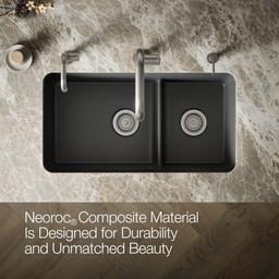 Cairn Smart Divide 33-1/2'' undermount double-bowl kitchen sink - image 4