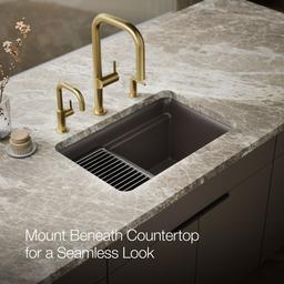 Cairn 27-1/2'' undermount single-bowl utility sink - image 6