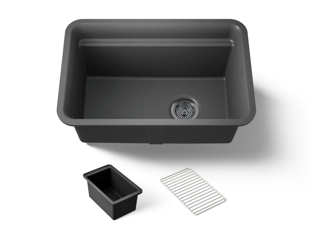 Cairn 27-1/2'' undermount single-bowl utility sink by Kohler