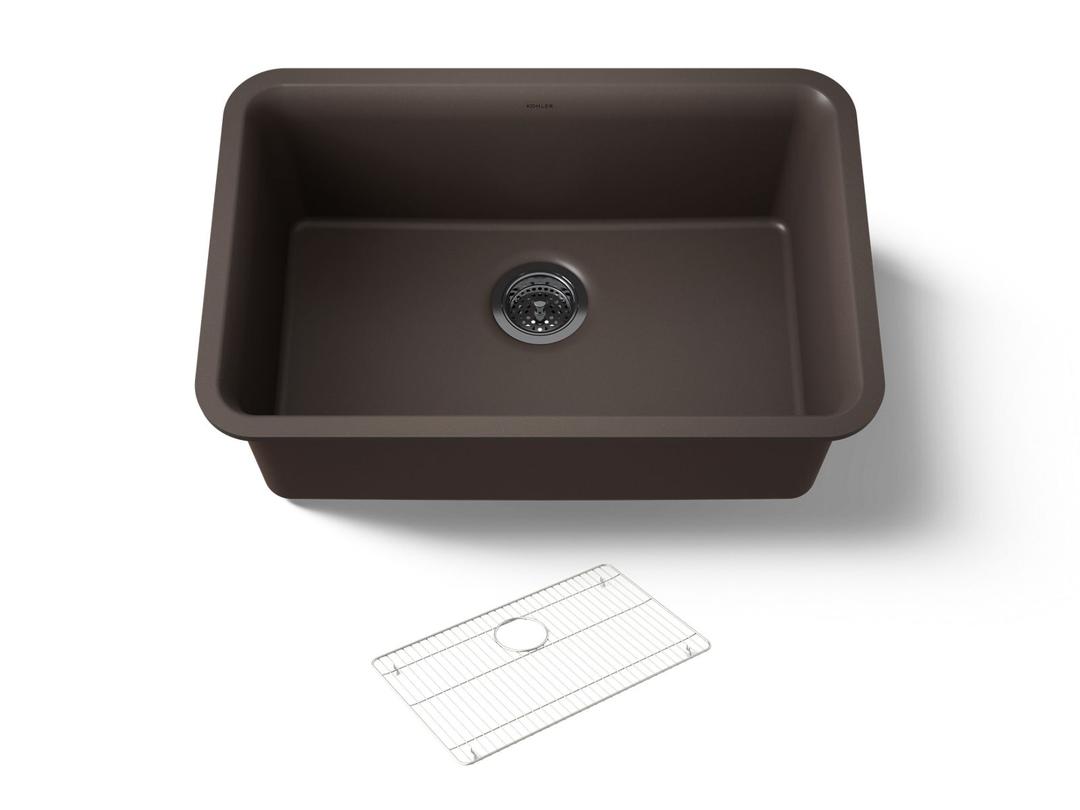 Cairn 27-1/2'' undermount single-bowl kitchen sink by Kohler