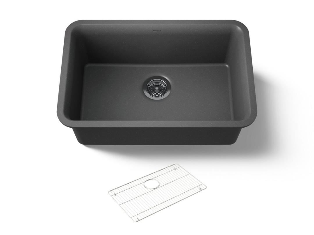 Cairn 27-1/2'' undermount single-bowl kitchen sink by Kohler