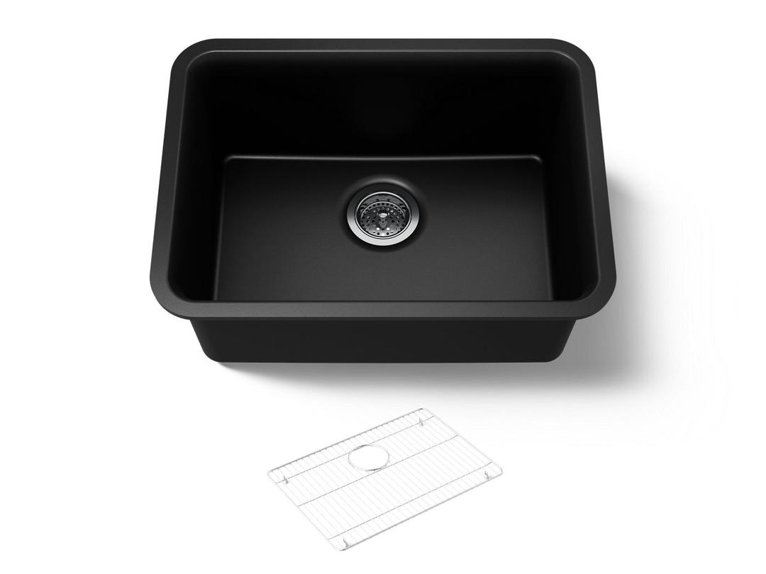 Cairn 24-1/2'' undermount single-bowl kitchen sink by Kohler