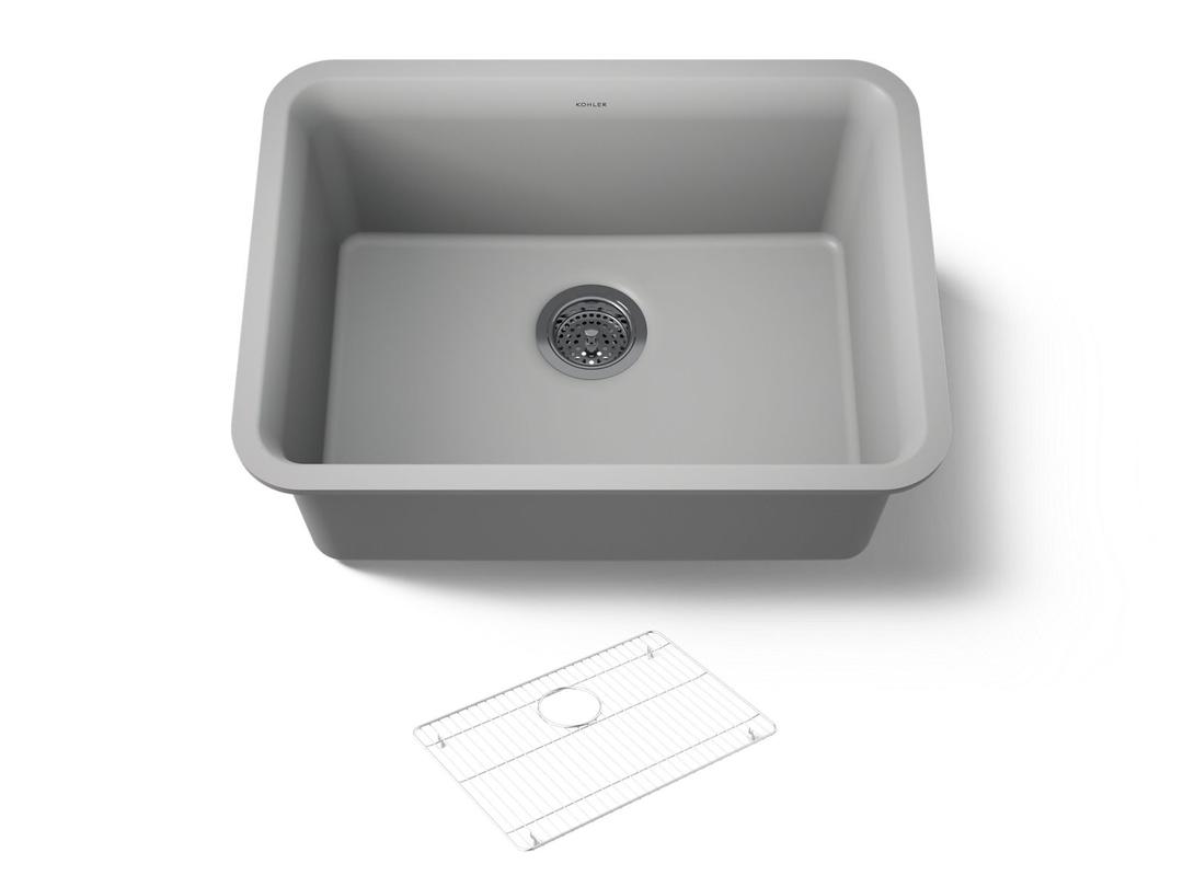 Cairn 24-1/2'' undermount single-bowl kitchen sink by Kohler