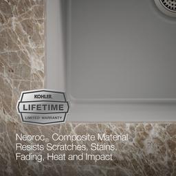 Cairn 24-1/2'' undermount single-bowl kitchen sink - image 8