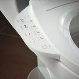 PureWash E725 Elongated bidet toilet seat with remote control - image 3