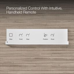 PureWash E725 Elongated bidet toilet seat with remote control - image 4